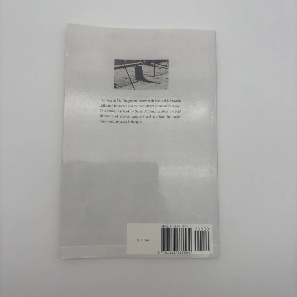 The Tree In My Playground Sarah O'Connor Lulu‎ Gray Trade PB Poetry Childhood